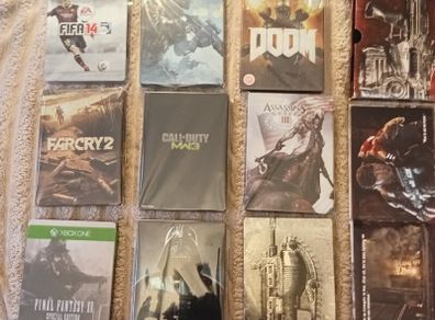 Steelbooks xbox ps3 ps4