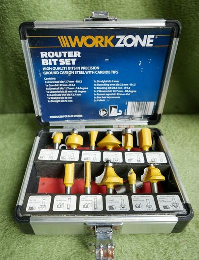 ROUTER 11-Piece Router Bit Set