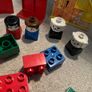 Vintage lego Duplo figures and bricks Image 10