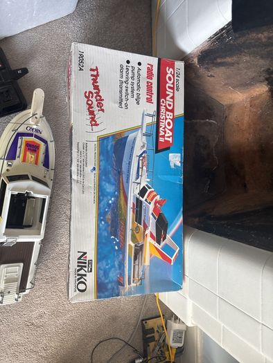 Nikko Christina two RC boat