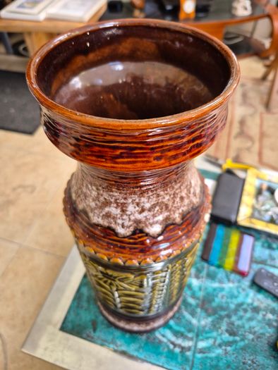 West german floor vase