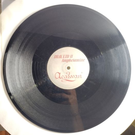 Drax II - Amphetamine - Acalwan Records - GERMAN Pressing - HARD Acid Trance BANGER! Absolutely RALLIED!
