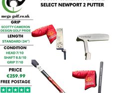 Scotty Cameron Special Select Newport 2 Putter / 34''