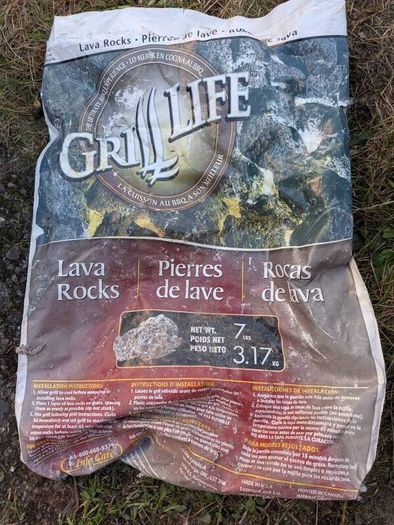 Lava Rock for use with Gas BBQ