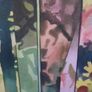 Large Triptich Style Watercolour - "The Cat on The Patio" by John Skelton Snr. Image 8