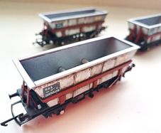 Model  Railway  Br. Haa  Hopper  Wagons