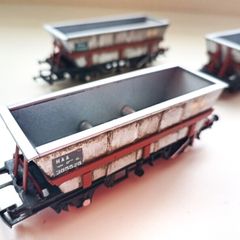 Model  Railway  Br. Haa  Hopper  Wagons