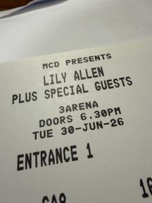 Lily Allen Concert Tickets