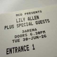 Lily Allen Concert Tickets