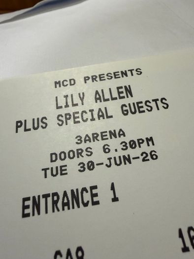 Lily Allen Concert Tickets