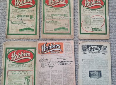 Rare Hobbies Magazine - The Fretworkers Weekly 1925