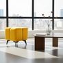 Bubble Cube Pouffe  Velvet Upholstery, Designer Accent Seat Image 9