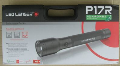 LED Lenser P17R Rechargeable Torch and Spare Battery