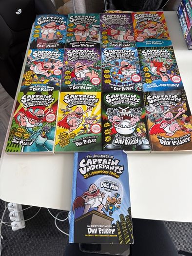 Captain underpants books