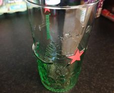 beer glass unusual Heineken