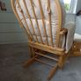 Nursery Chair and Footstool Image 2