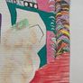 Original art Original Figurative Artwork on paper A4 Mounted contemporary Irish Art abstract painting Image 4
