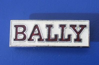 BALLY SHOE STORES - sales assistant store badge (1960's - 1980's)