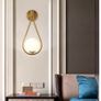 LED Wall Lamps Metal Living Room Lamp Fashion Nordic Bedside Glass Wall Lamp (2 pcs) Image 2