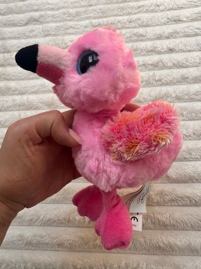 Aurora Yoohoo and Friends Pinkee Flamingo Plush approx. 15 cm. (without legs) Used Please see photos