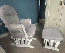 Babylo Brompton Chair Glider & Footstool
