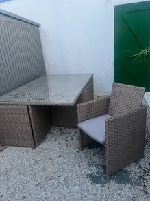 6-Seater Rattan Cube Furniture Set