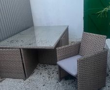 6-Seater Rattan Cube Furniture Set