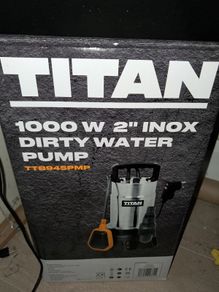 Water removing pump Titan 1000W