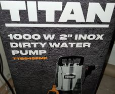 Water removing pump Titan 1000W