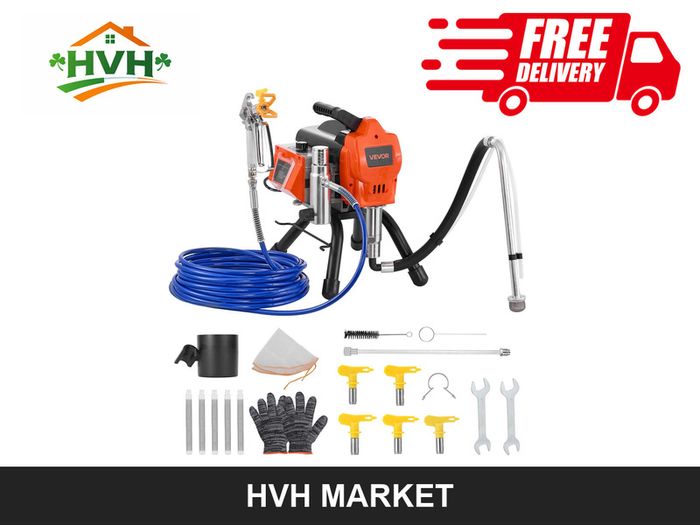 1500W Airless Paint Sprayer - 3300 PSI