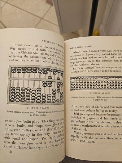 Number Stories Of Long Ago. By David Eugene Smith. First Edition Hardback In Good Condition.  See Photos For Same.