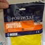 3 pairs Portwest Household Latex Gloves Size XL Image 3
