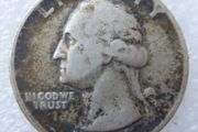 1946 US Washington Quarter Silver Coin
