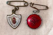 Vintage Catholic Devotional Pins