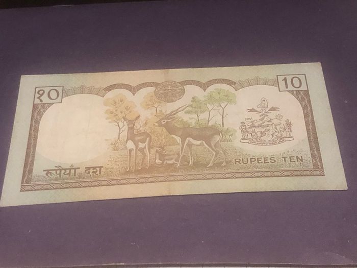 Nepal 10 Rupee 1993 UNC