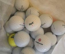 25x Mixed Practice Golf Balls (On their own)