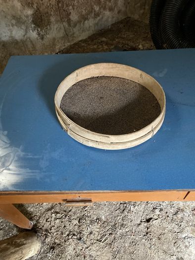Wooden Grain Riddle Flour Sieve