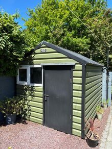 Steel shed