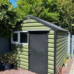 Steel shed