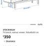 IKEA tv bench Image 4