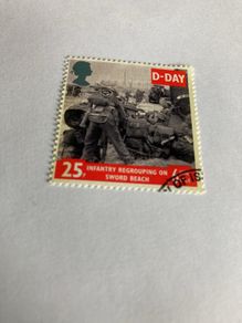 Rare Genuine WW2 D Day stamp
