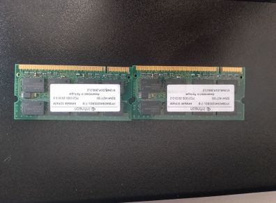 2x512Mb Infineon DDR Ram