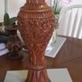 Ex film prop wooden vase Image 2