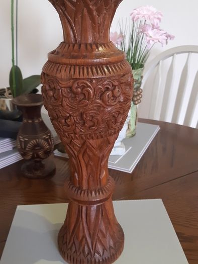 Ex film prop wooden vase