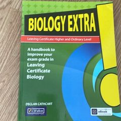 Biology Extra textbook and Biology Experiment book