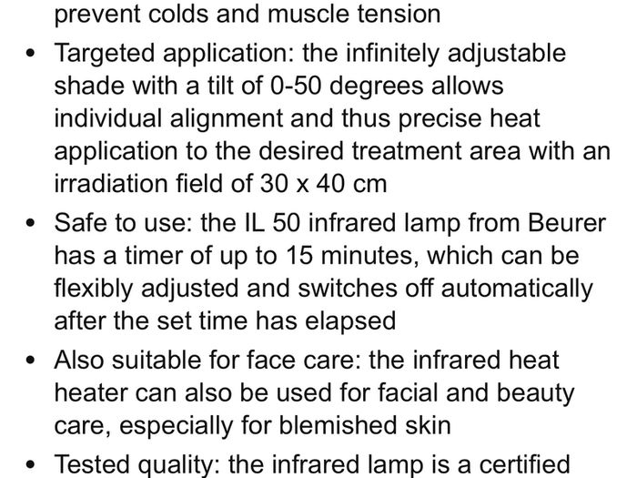 Infrared Heat Lamp