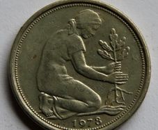West Germany 1978 Vintage 50 Pfennigs