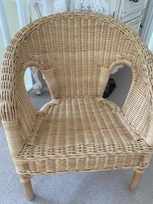Beautiful ShabbyChic Child's Chair to use or for displaying..Perfect in Any home or photo studio