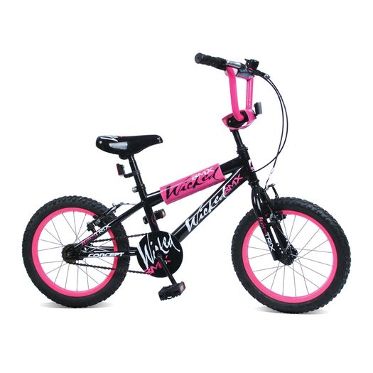 Concept Wicked Girls BMX Single Spd 16" Black