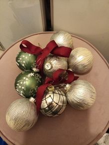 8 luxury christmas baubles from Meadow & byrne